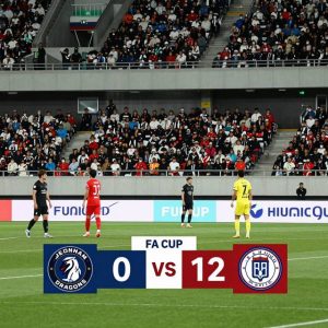 Jeonnam Dragons vs Asan Mugunghwa: Nhận định FA Cup vòng 1/64