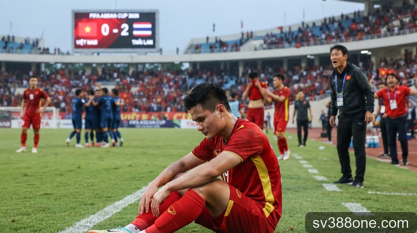 FIFA ASEAN Cup 2026: Việt Nam đối mặt bài toán khó sau thất bại trước Thái Lan